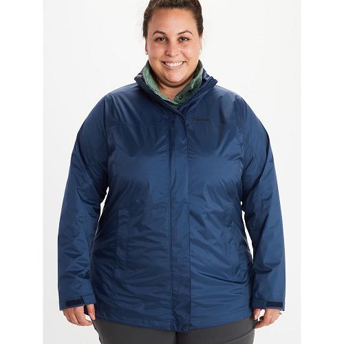 Marmot PreCip Rain Jacket For Womens Navy WMT351720